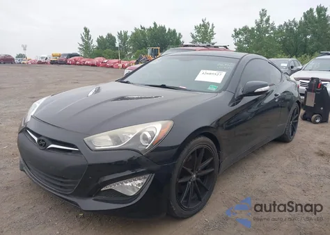 2013 Hyundai Genesis 3.8 Grand Touring из США, поврежденный, VIN KMHHU6KJ0DU105695